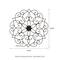 Glitzhome® 23" Traditional Floral Iron Scroll Outdoor Wall Decor